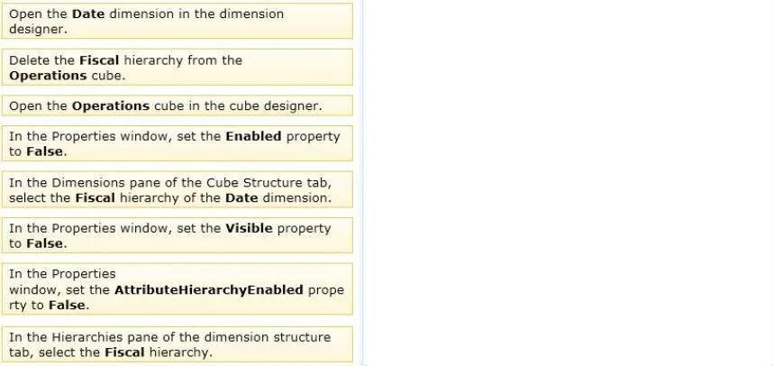 70-466 question #62 exhibit