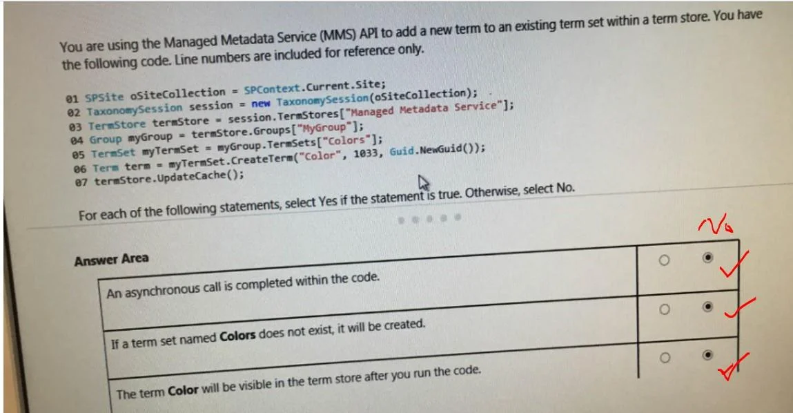 70-489 question #114 exhibit 1