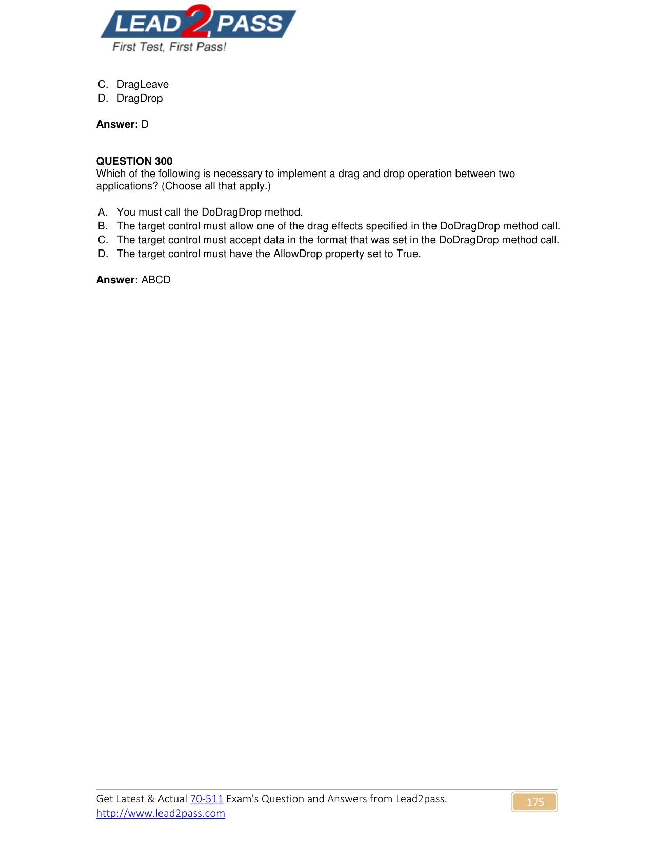 70-511 question #300 exhibit