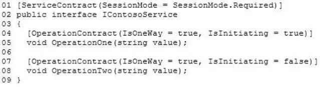 70-513 question #43 exhibit