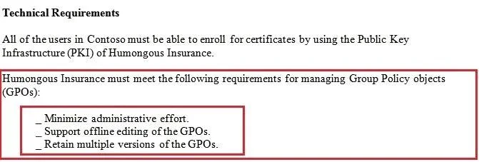 70-647 question #260 exhibit