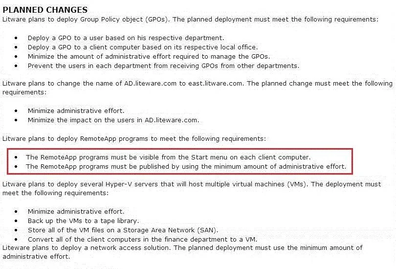 70-647 question #267 exhibit 1