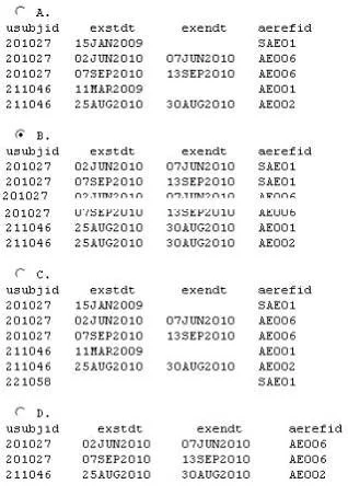 A00-281 question #20 exhibit 1
