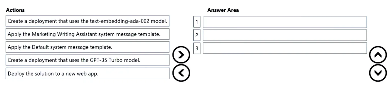 AI-102 question #332 exhibit
