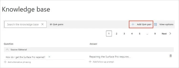 AI-102 question #205 exhibit