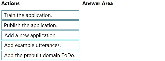 AI-102 question #58 exhibit