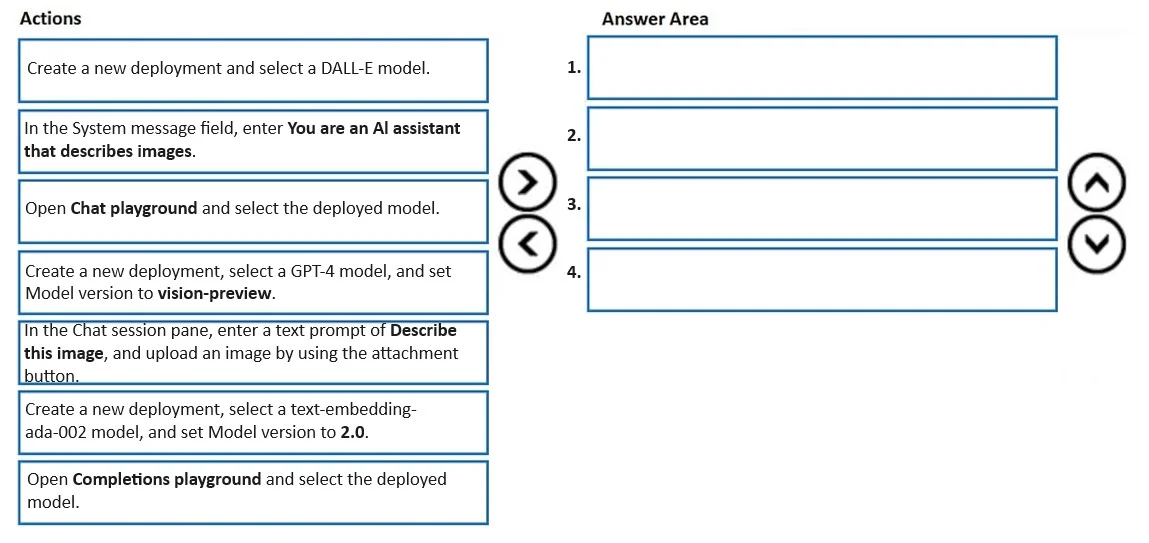 AI-102 question #440 exhibit