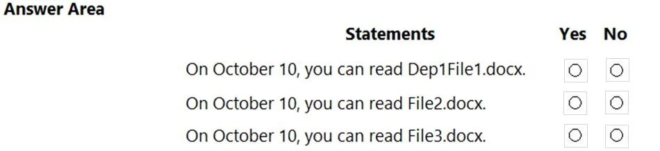 AZ-104 question #507 exhibit 1