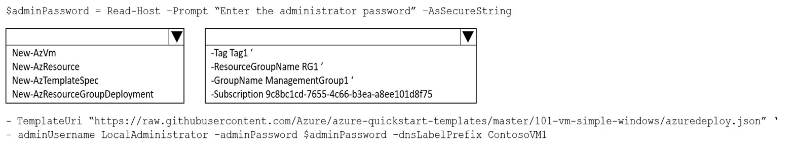 AZ-104 question #517 exhibit 4