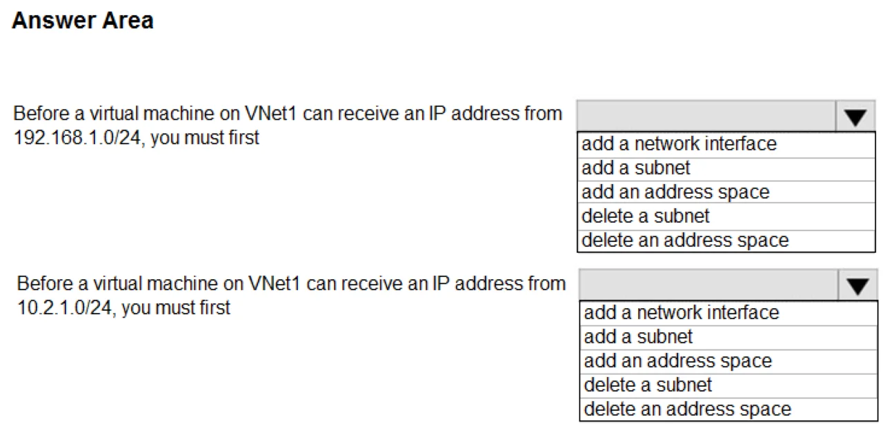 AZ-104 question #129 exhibit 4
