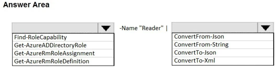 AZ-104 question #224 exhibit