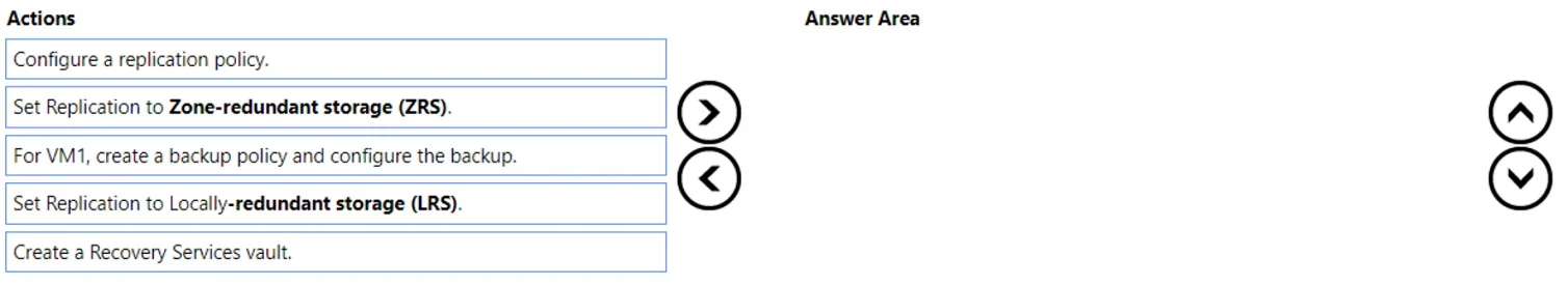 AZ-104 question #607 exhibit