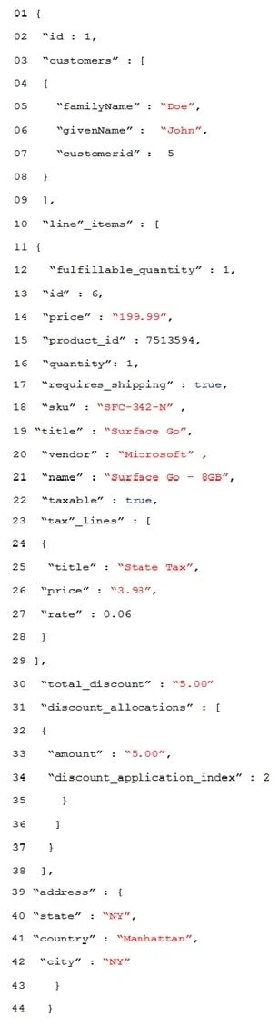AZ-204 question #5 exhibit 2