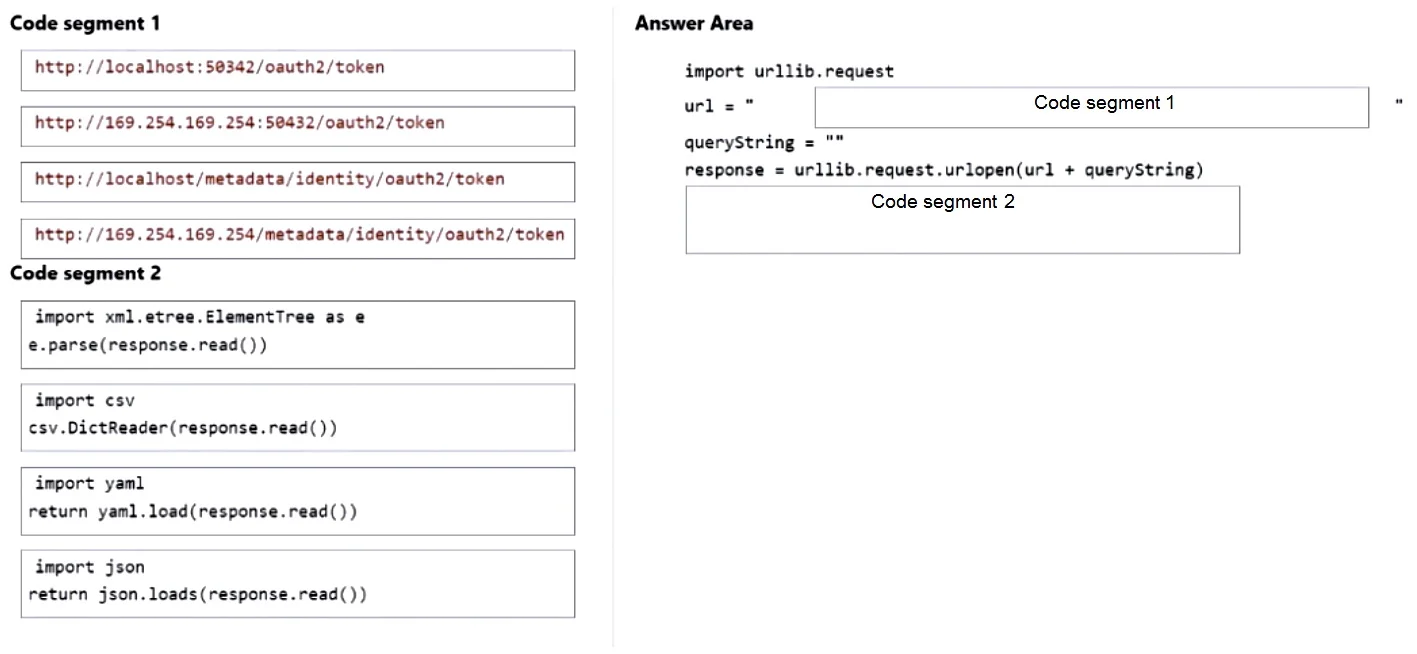 AZ-204 question #541 exhibit