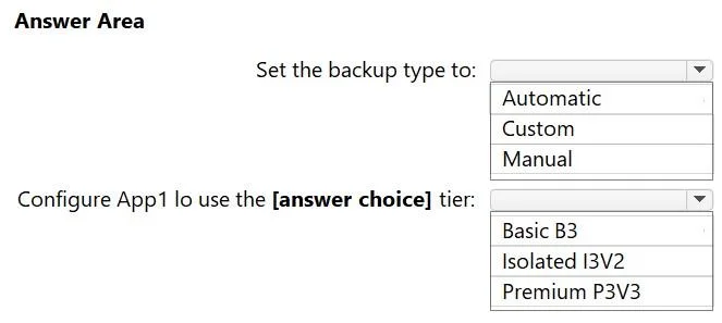 AZ-305 question #411 exhibit