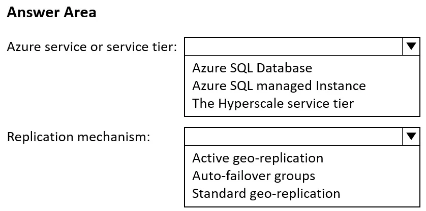 AZ-305 question #281 exhibit 1