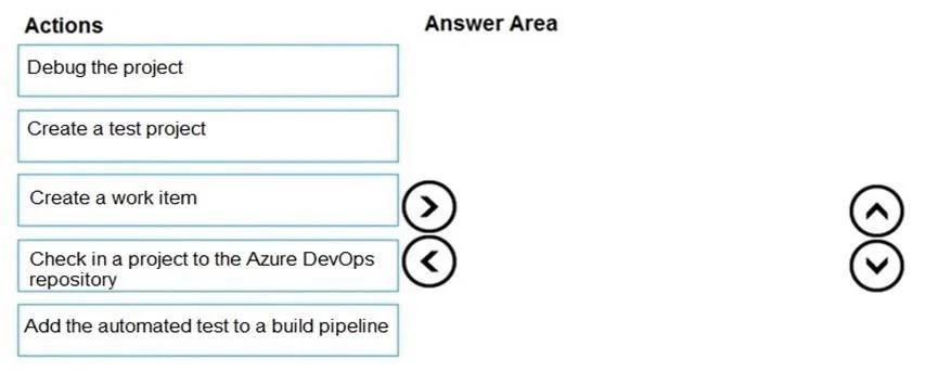AZ-400 question #260 exhibit