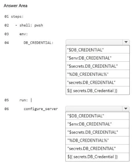 AZ-400 question #611 exhibit