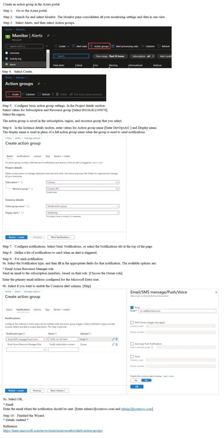 AZ-400 question #517 exhibit