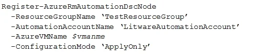 AZ-400 question #1 exhibit