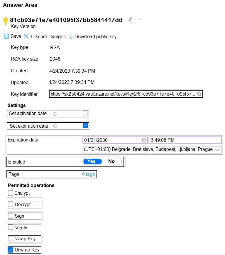 AZ-500 question #631 exhibit
