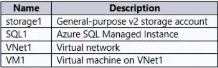 AZ-500 question #486 exhibit 1