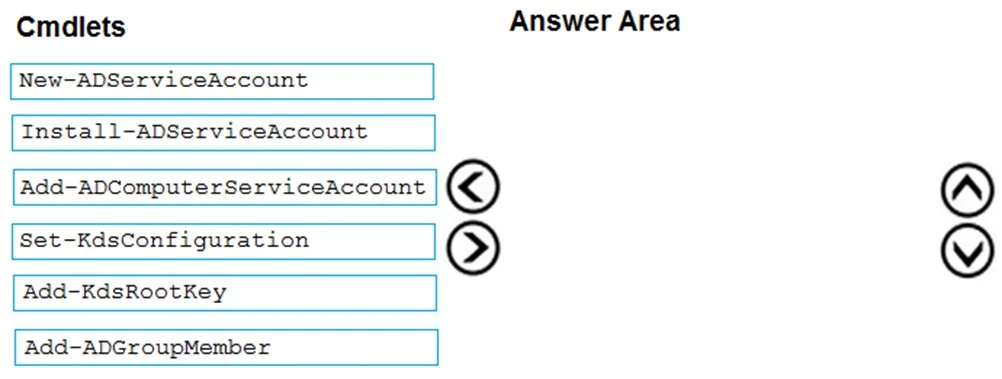 AZ-800 question #85 exhibit