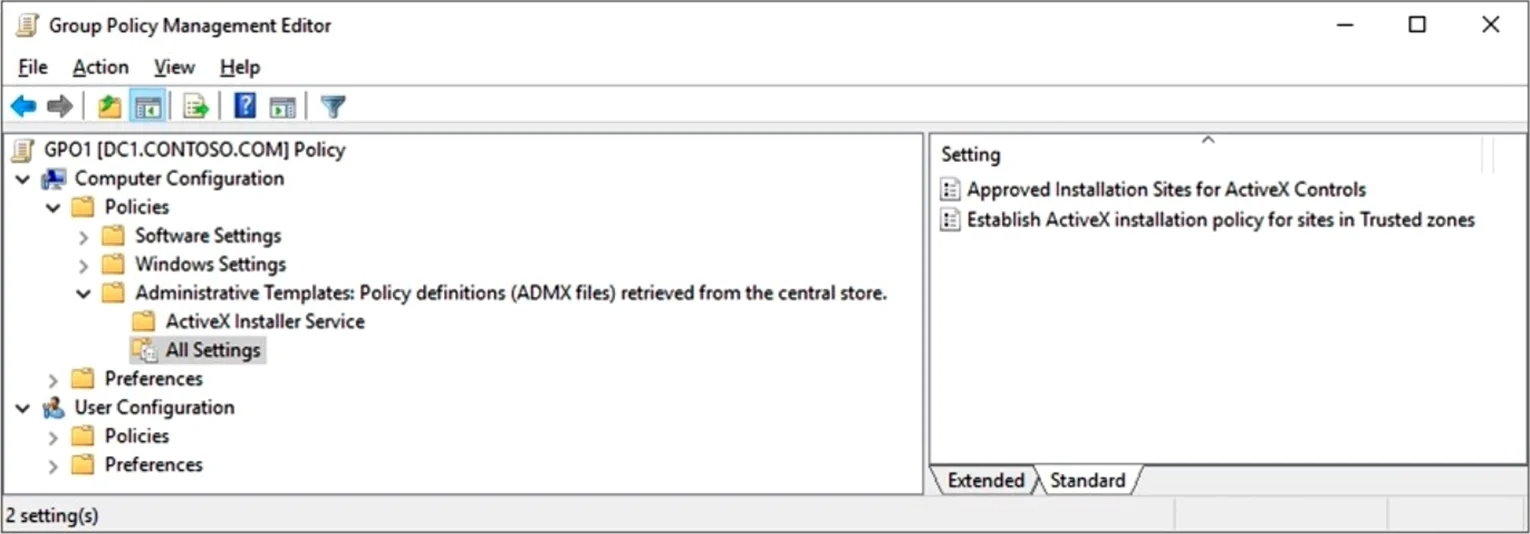 AZ-800 question #302 exhibit