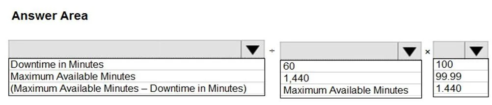 AZ-900 question #183 exhibit
