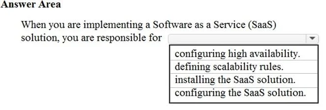 AZ-900 question #50 exhibit