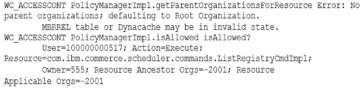 C2050-725 question #49 exhibit
