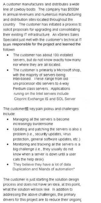 C4030-670 question #5 exhibit