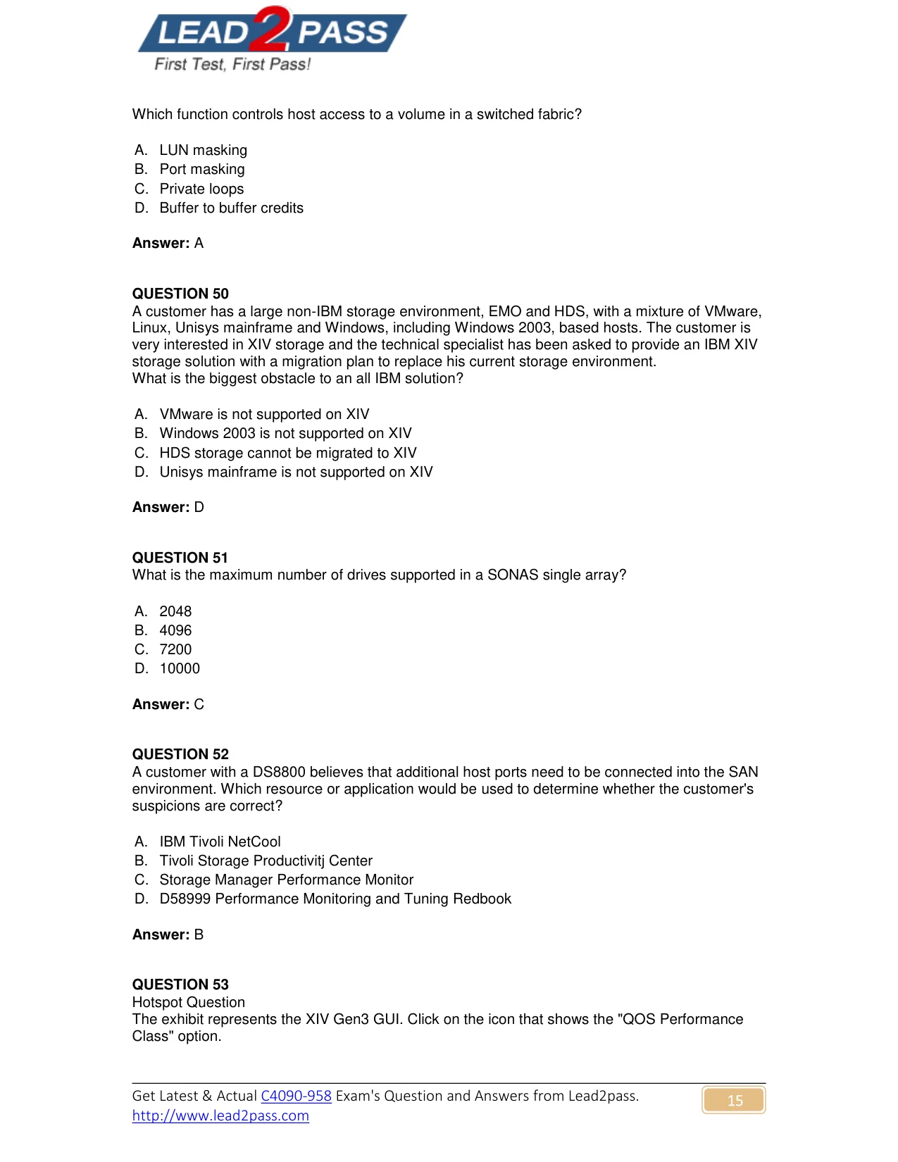 C4090-958 question #51 exhibit