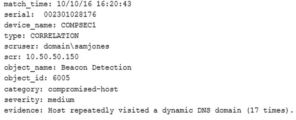 CAS-003 question #549 exhibit