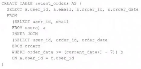CERTIFIED-DATA-ENGINEER-PROFESSIONAL question #16 exhibit