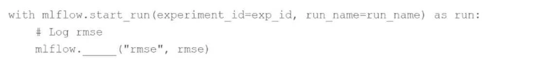 CERTIFIED-MACHINE-LEARNING-PROFESSIONAL question #1 exhibit