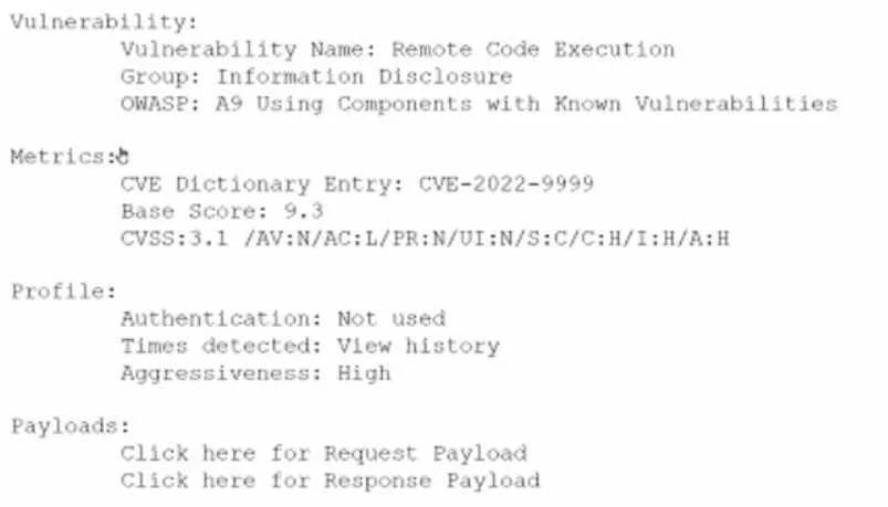 CS0-003 question #372 exhibit