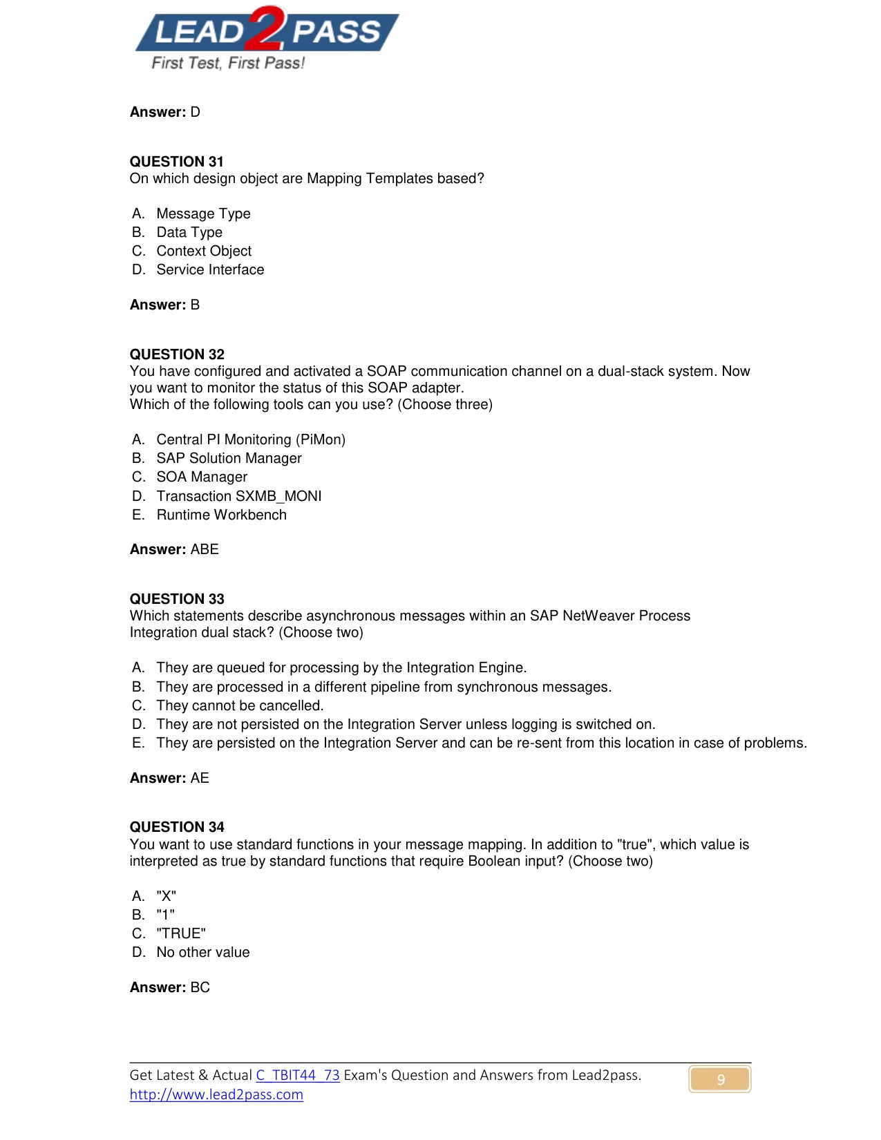 C_TBIT44_73 question #32 exhibit