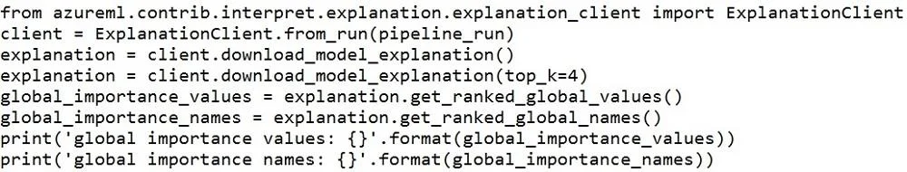 DP-100 question #139 exhibit