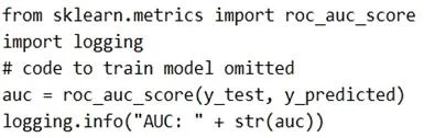 DP-100 question #130 exhibit 2