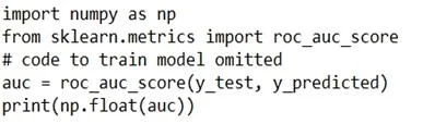 DP-100 question #132 exhibit 2