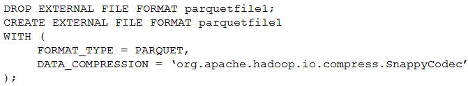 DP-203 question #124 exhibit 1