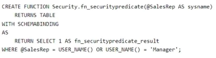 DP-203 question #302 exhibit