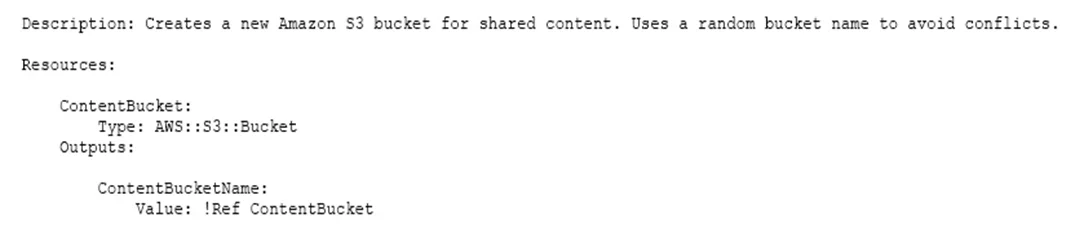 DVA-C02 question #241 exhibit 1