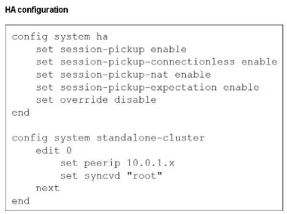 FCSS_CDS_AR-7.6 question #8 exhibit