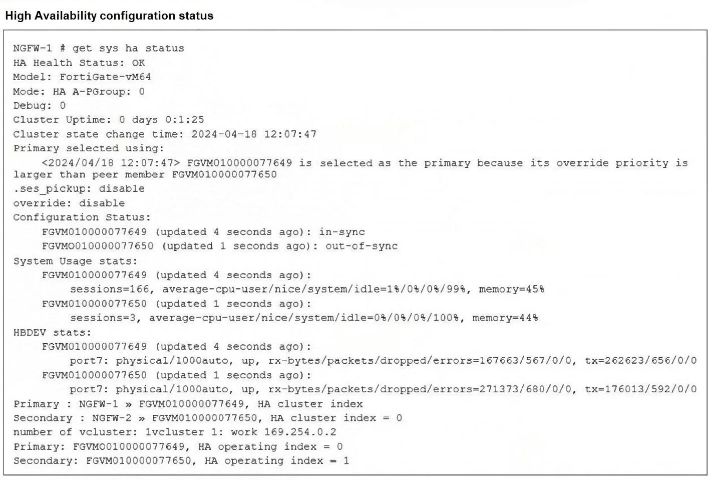 FCSS_NST_SE-7.4 question #9 exhibit