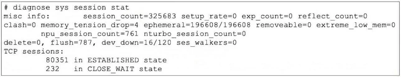FCSS_NST_SE-7.6 question #87 exhibit