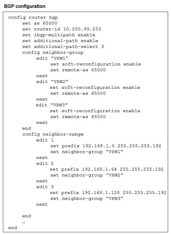 FCSS_SDW_AR-7.6 question #67 exhibit