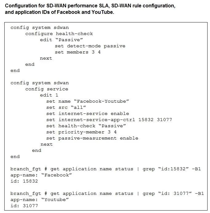 FCSS_SDW_AR-7.6 question #6 exhibit 1
