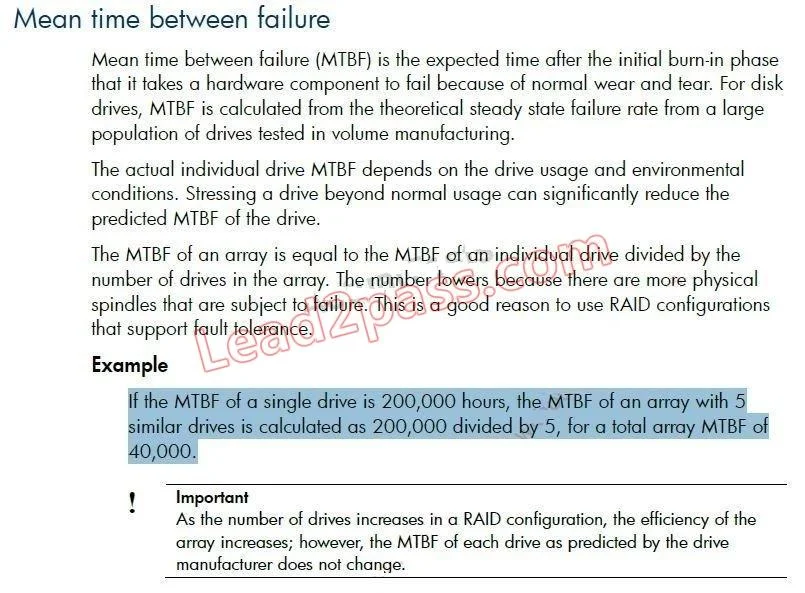 HP0-J62 question #23 exhibit